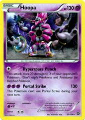 Hoopa 51/114 Cracked Ice Holo Promo - Theme Deck Exclusive